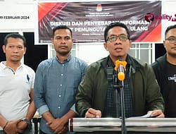 Ketua KPU Andi Dewantara Paparkan Penyebab Terjadinya PSU Pemilu 2024 di Kepulauan Selayar Pada Conference Persnya